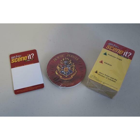 Harry Potter Scene It Question Reference House Points Cards Replacement -0317SH - Picture 1 of 4
